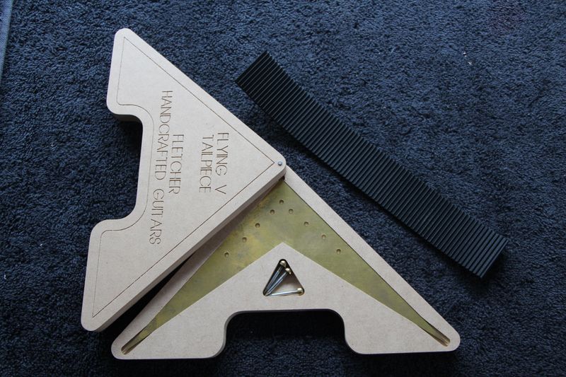 1958 Flying V guitar hardware layout pack